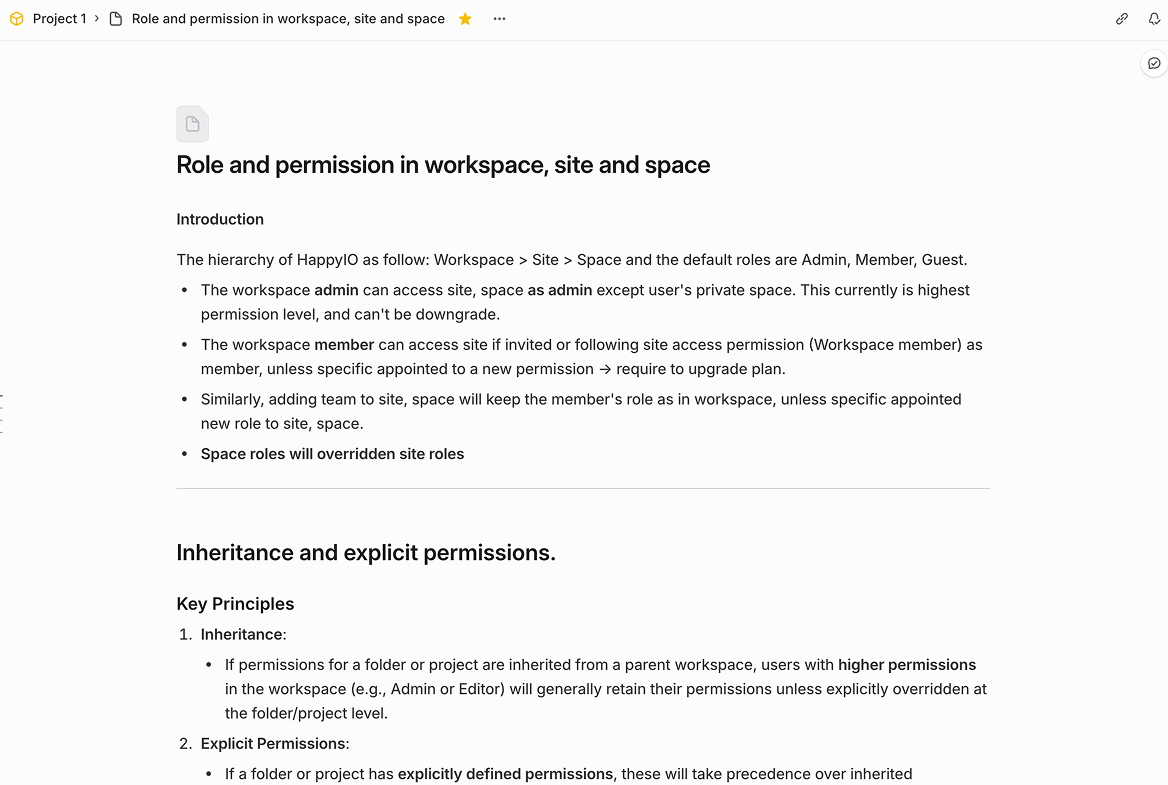 PRD about Permission