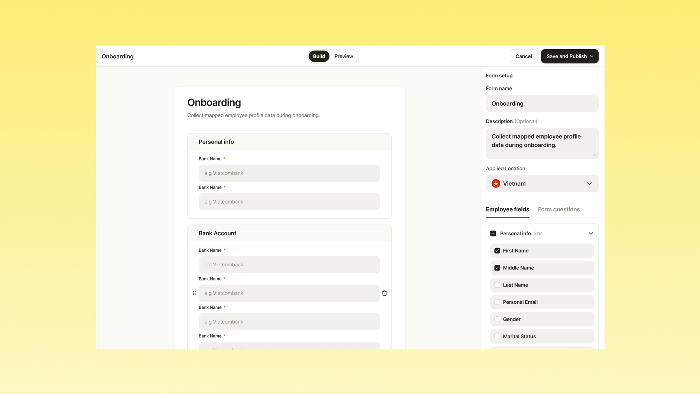 Smart Onboarding Flow